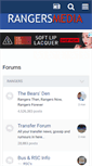Mobile Screenshot of forum.rangersmedia.co.uk